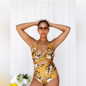 Never used - Baiia Reversible Bikini Wrap Bathing Suit